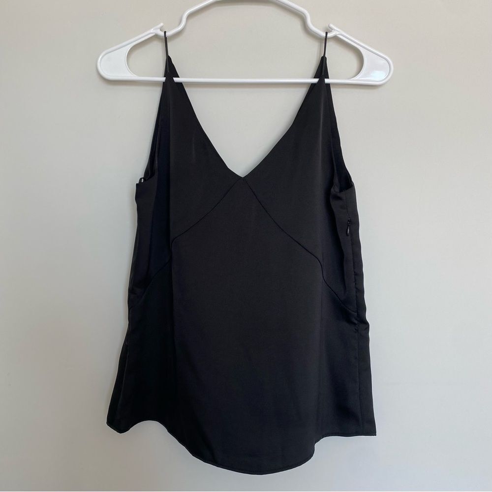All Row Black Spaghetti Strap Tank Top Size Small NWT - Picture 2 of 7